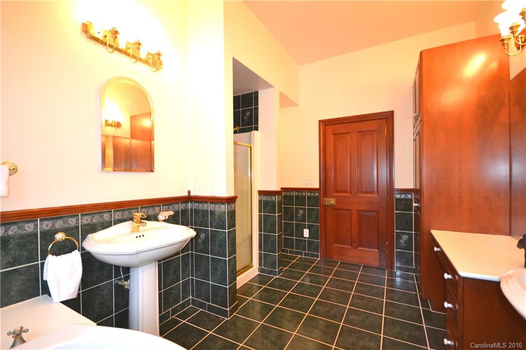 969 Hunting Country Road Tryon, NC 28782 - Photo 13 of 23 a bathroom with a sink a toilet and mirror