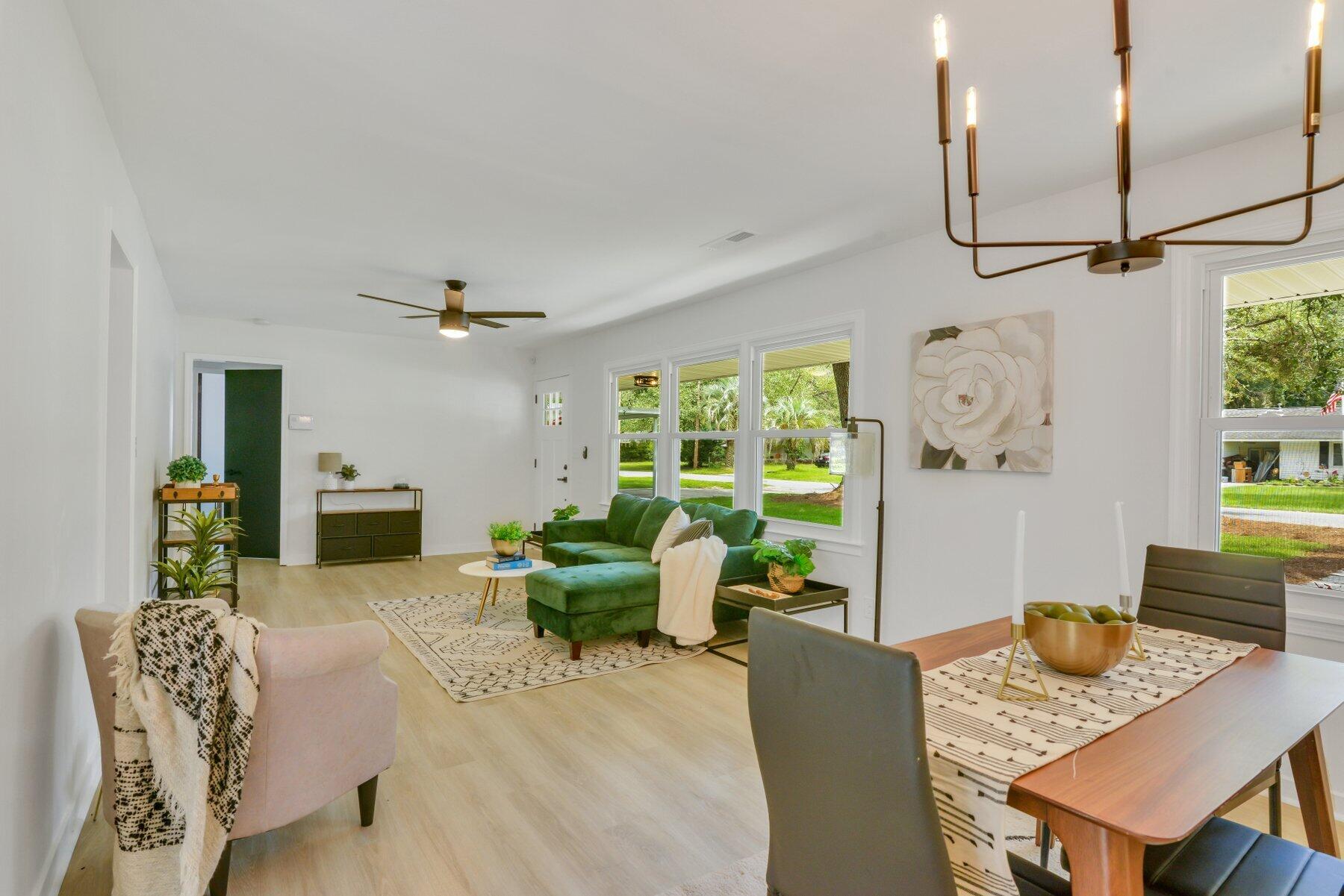 1214 Hawthorne Road Hanahan, SC 29410 - Photo 4 of 23 Dining into Living