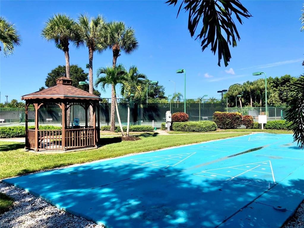2525 Sailors Way, Unit 139 Naples, FL 34109 - Photo 15 of 20 Surrounding community featuring a gazebo and a lawn
