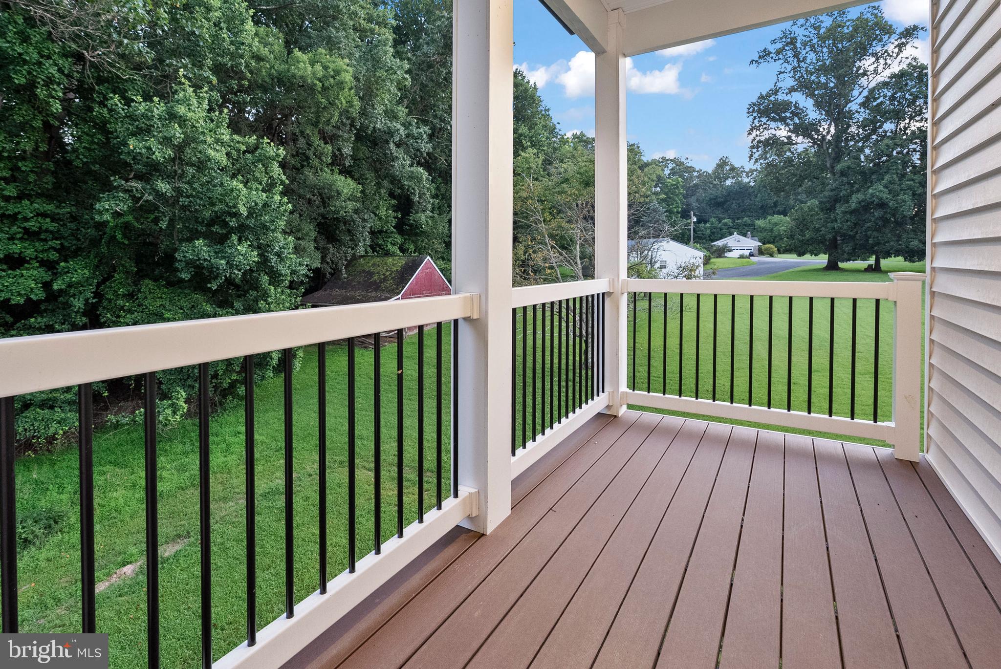 1321 Nicodemus Road Reisterstown, MD 21136 - Photo 24 of 30 a view of balcony with wooden floor