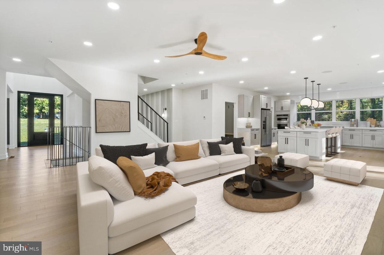 1321 Nicodemus Road Reisterstown, MD 21136 - Photo 5 of 30 a living room with furniture and a wooden floor