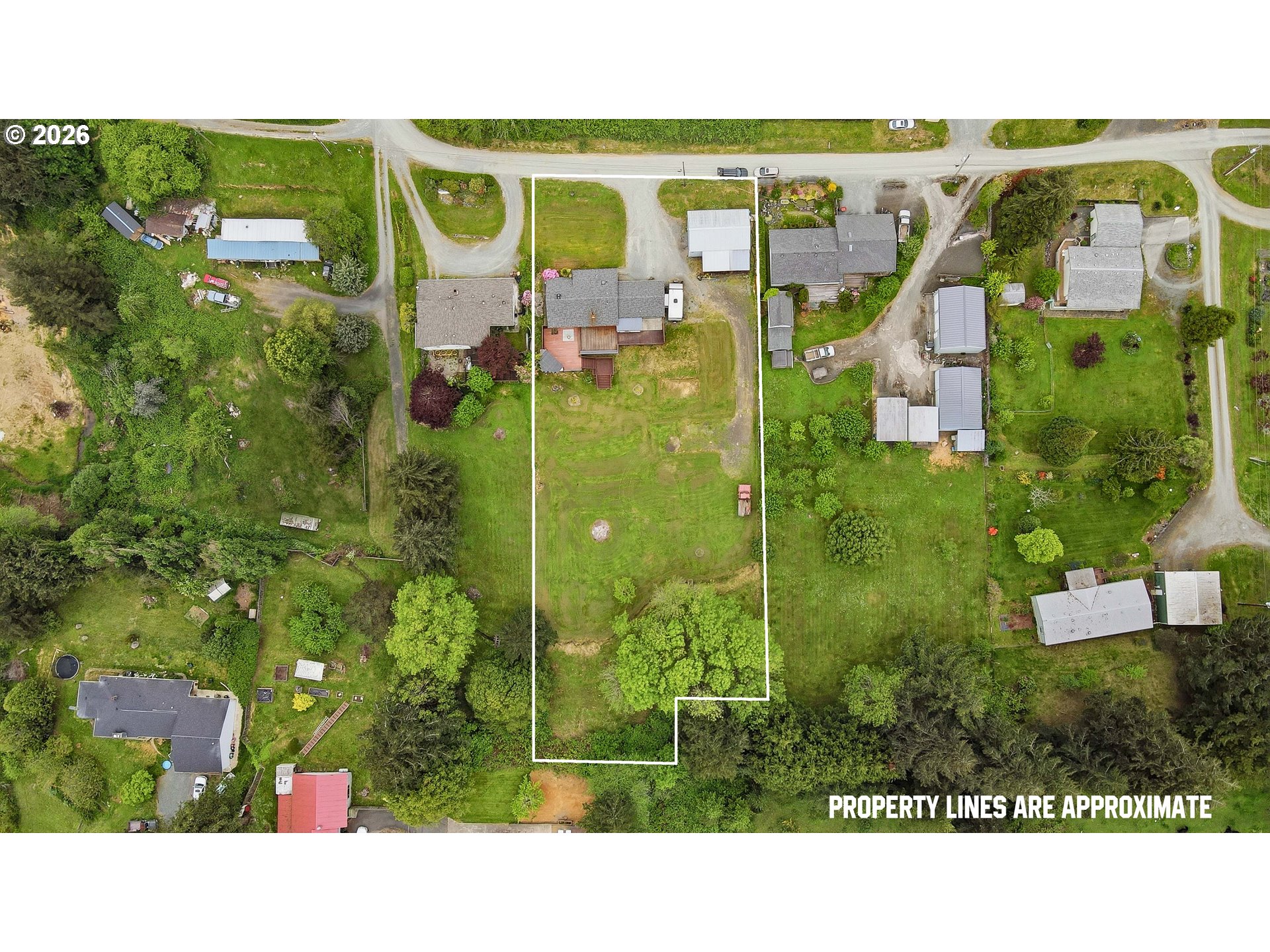 1820 East Cedar Street Myrtle Point, OR 97458 - Photo 2 of 37 Approximate Property Lines