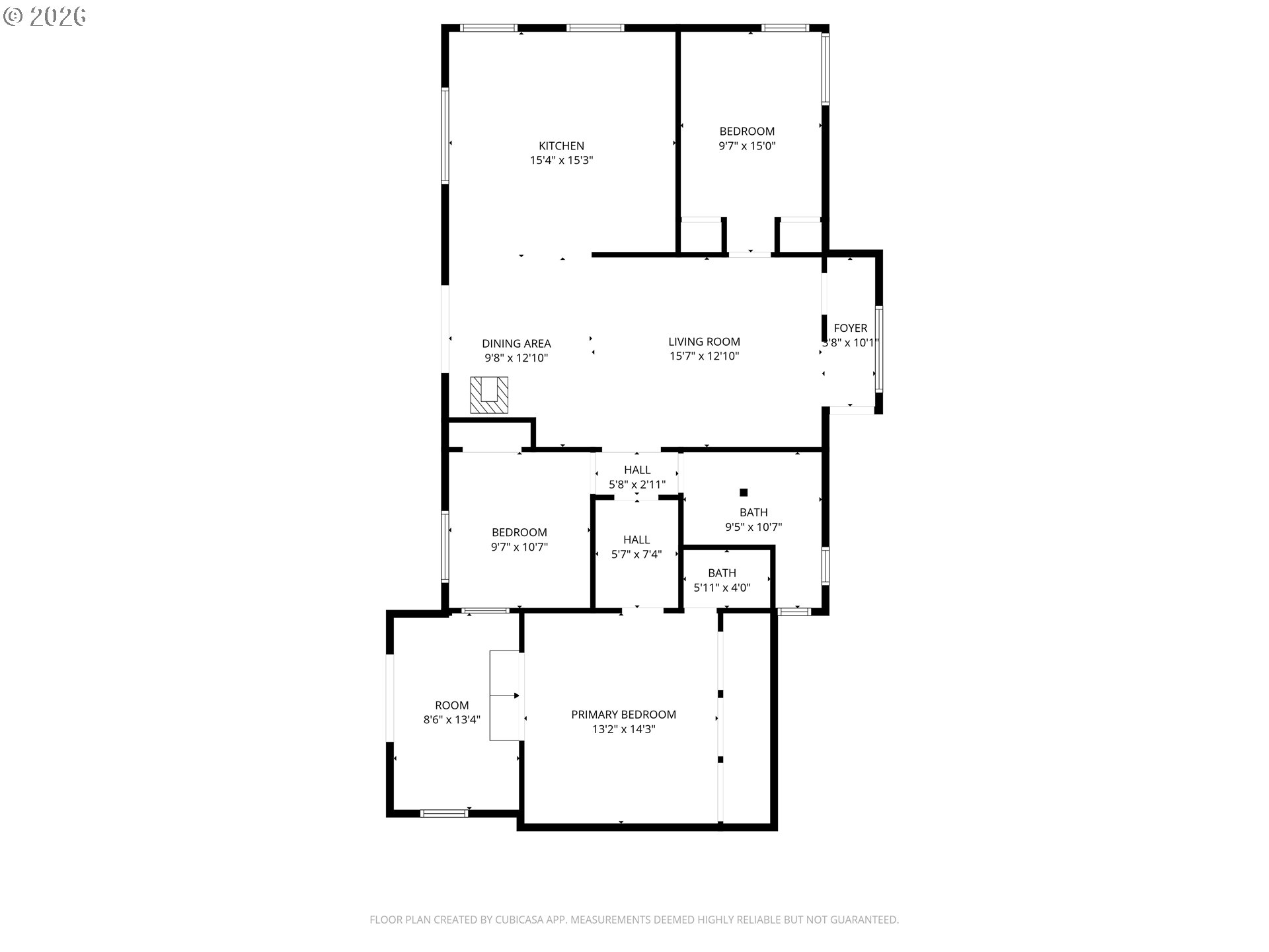 1820 East Cedar Street Myrtle Point, OR 97458 - Photo 37 of 37 Floor Plan