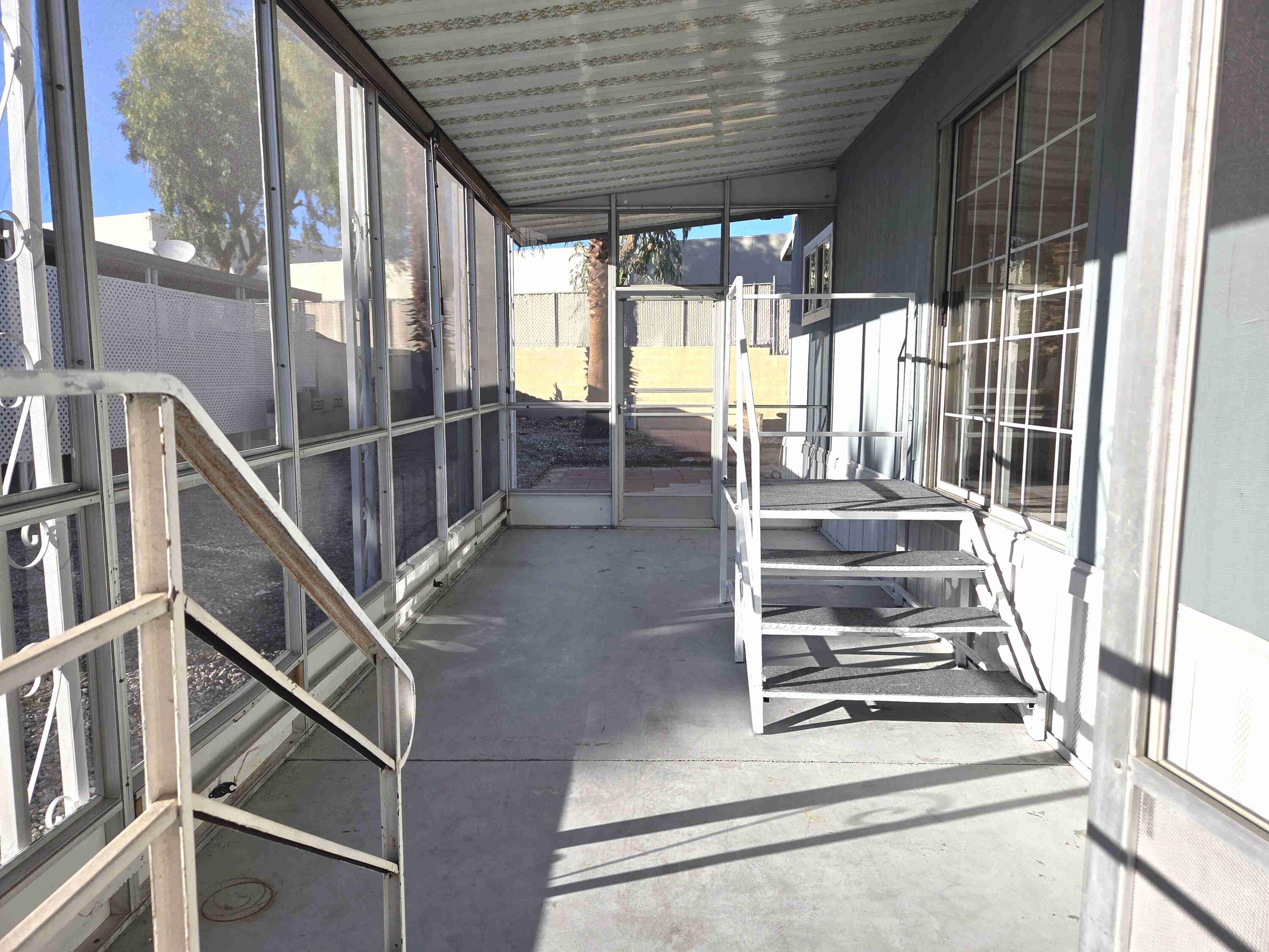 490 Prairie Cathedral City, CA 92234 - Photo 14 of 25 Screened Patio Area