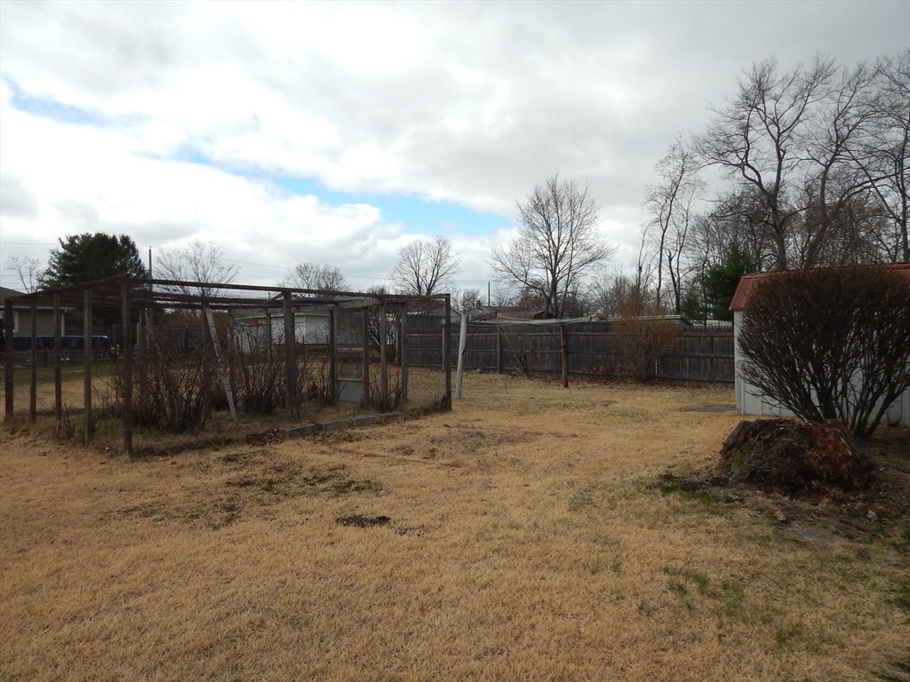 8 Chester Street Montague, MA 01376 - Photo 30 of 32 a view of backyard with wooden fence