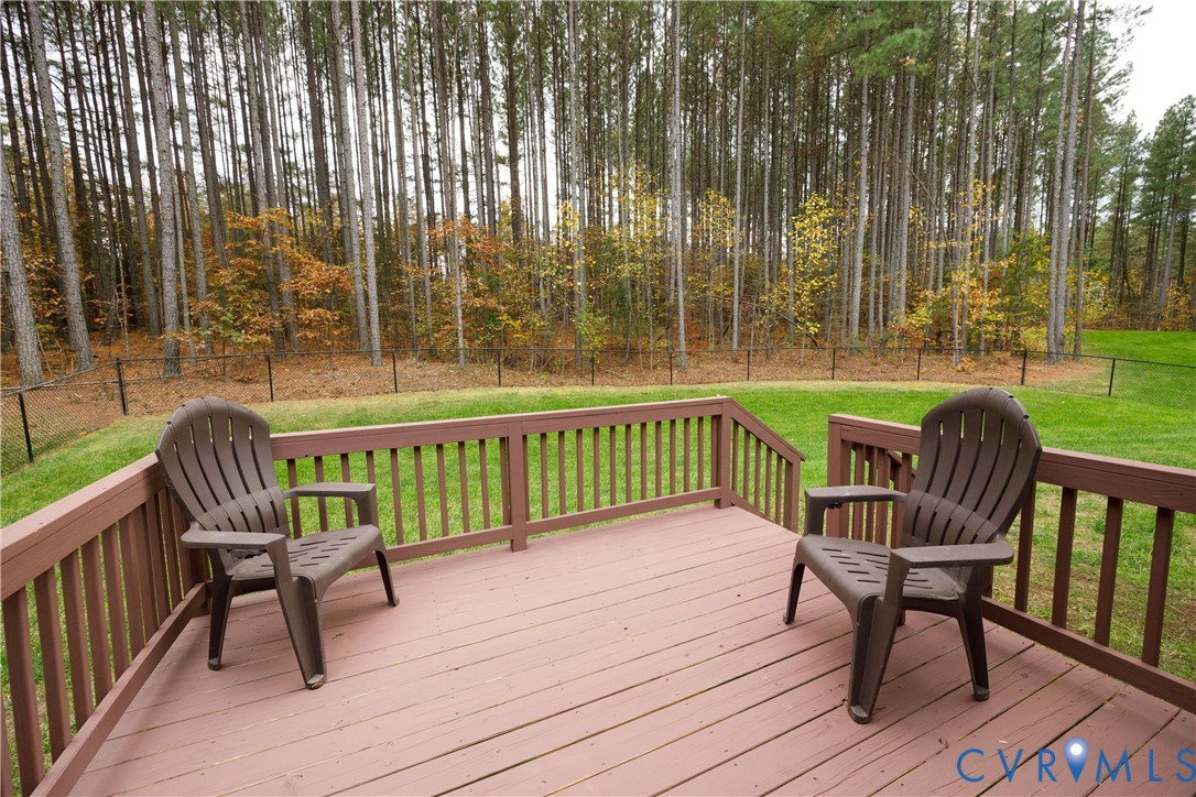 4875 Kimber Lane Gum Spring, VA 23065 - Photo 12 of 48 a view of a chairs on wooden deck