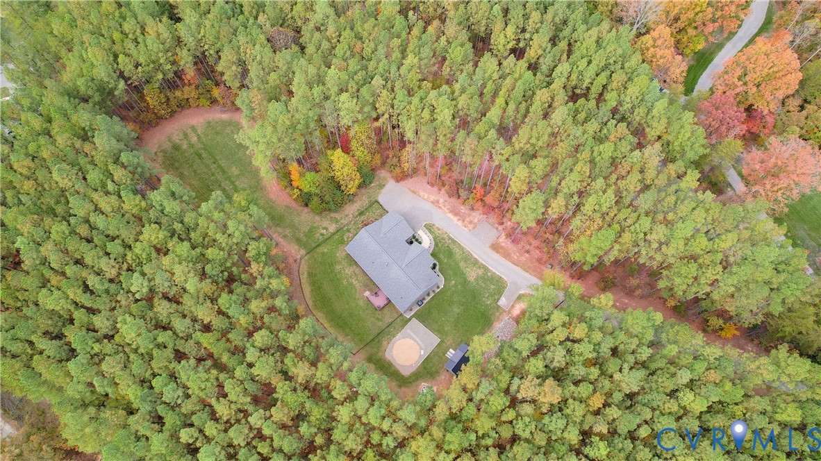 4875 Kimber Lane Gum Spring, VA 23065 - Photo 45 of 48 Aerial overview of property's location with a fore