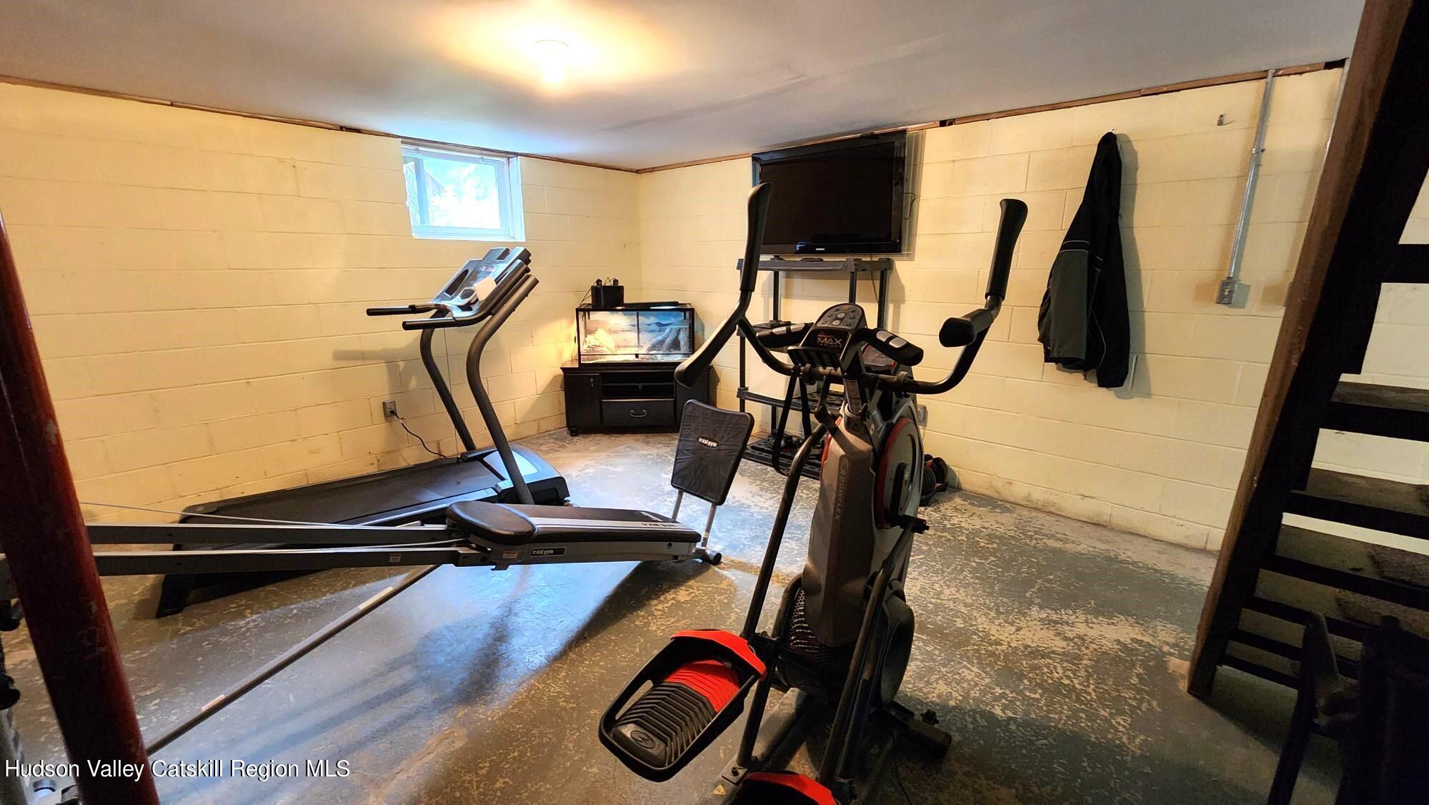 1262 County Road 2 Olivebridge, NY 12461 - Photo 21 of 42 a view of a room with gym equipment