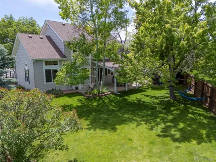 a view of a house with a garden