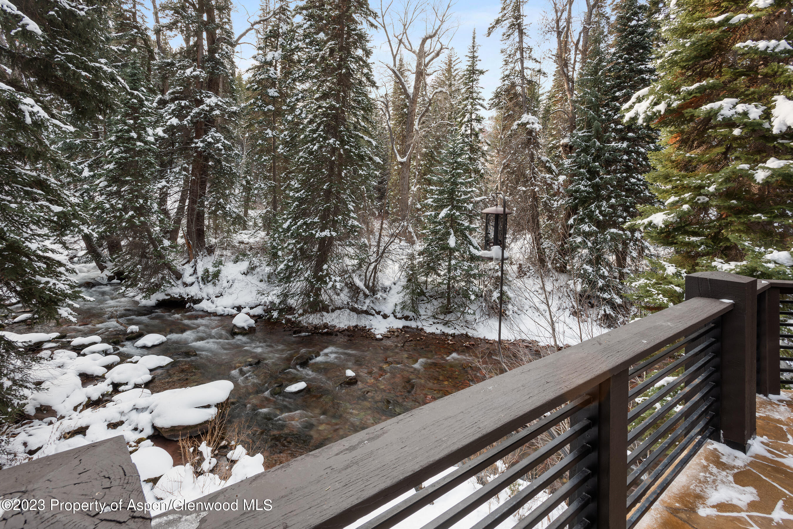 1819 Maroon Creek Road Aspen, CO 81611 - Photo 41 of 43 a view of city from a terrace