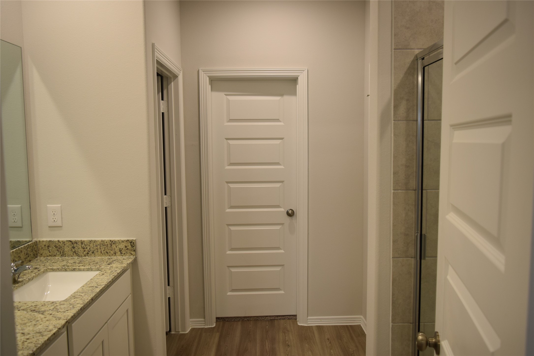 5835 Fresh View Court Katy, TX 77493 - Photo 11 of 21 a bathroom with a sink a bathtub and a shower