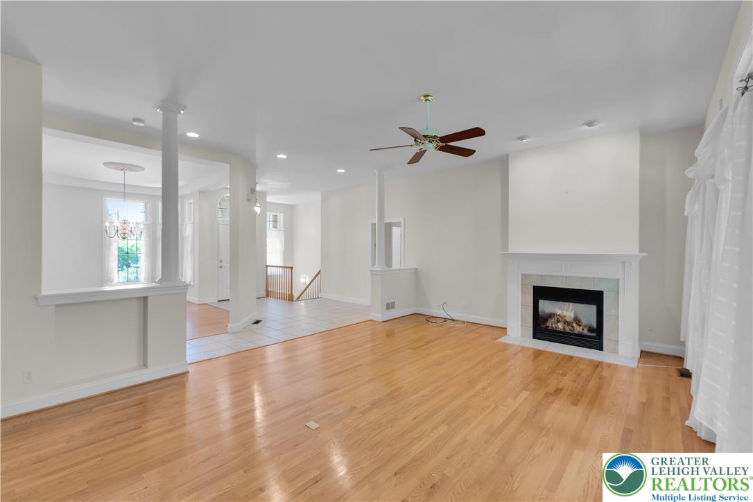 268 Jefferson Place Bethlehem, PA 18020 - Photo 11 of 49 a view of an empty room with a fireplace and window