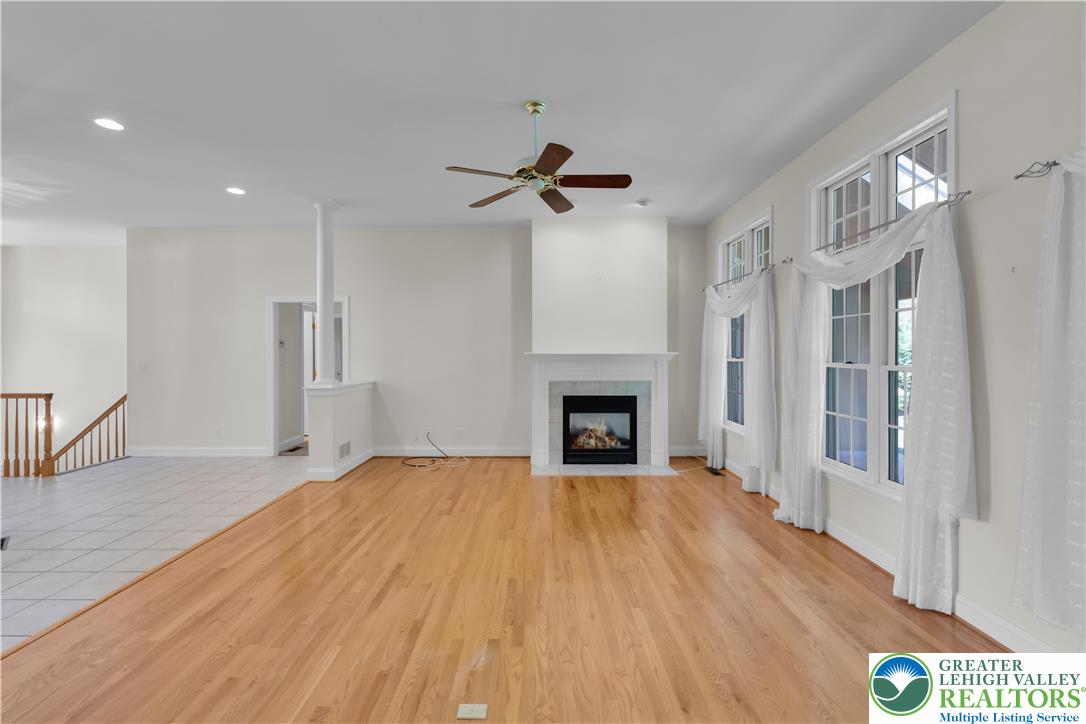 268 Jefferson Place Bethlehem, PA 18020 - Photo 12 of 49 a view of empty room with wooden floor and fan