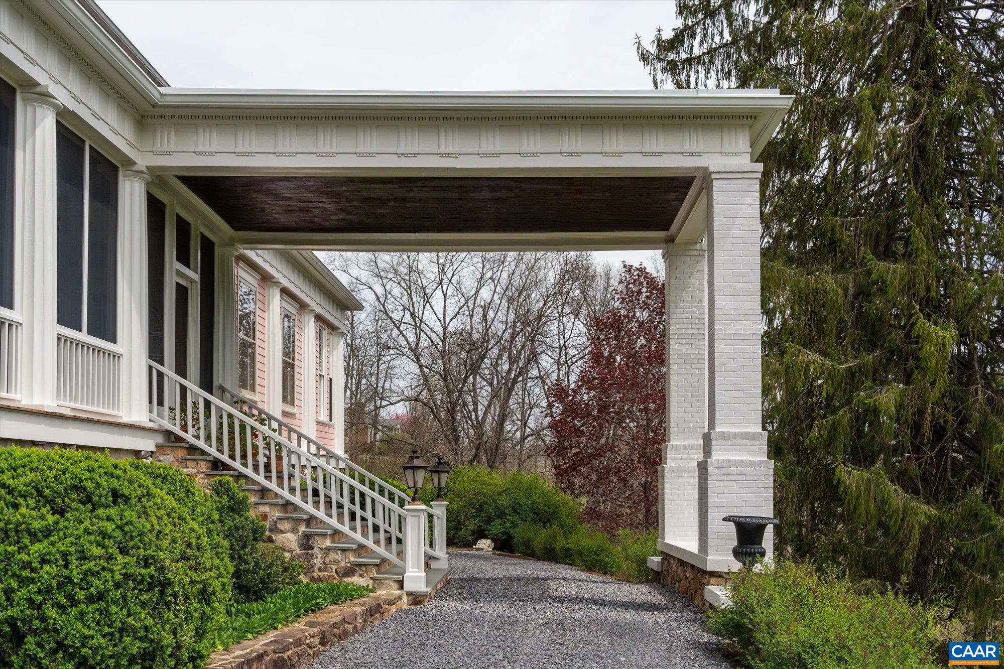 356 Routier Hill Road Hot Springs, VA 24445 - Photo 12 of 75 an outdoor view of porch