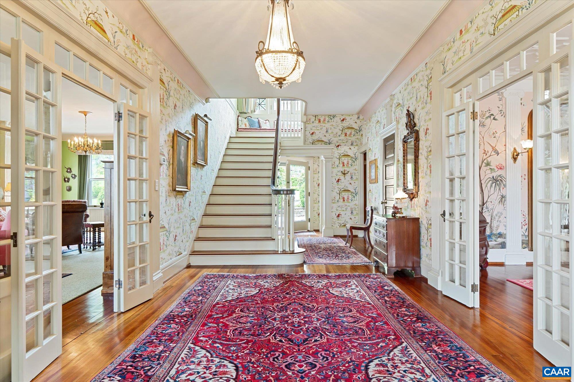 356 Routier Hill Road Hot Springs, VA 24445 - Photo 16 of 75 a view of an entryway with wooden floor