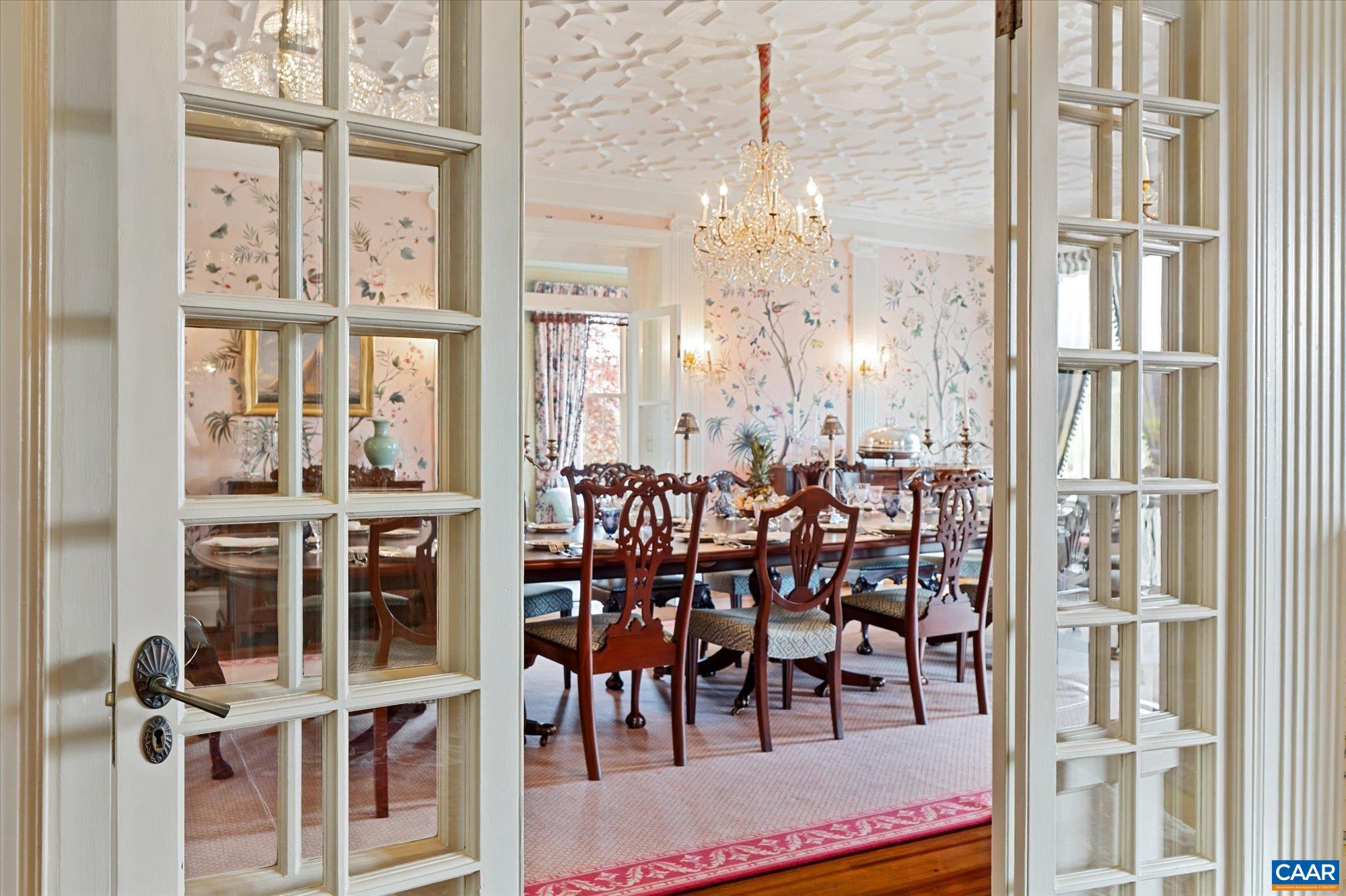 356 Routier Hill Road Hot Springs, VA 24445 - Photo 28 of 75 a view of a dining room with furniture