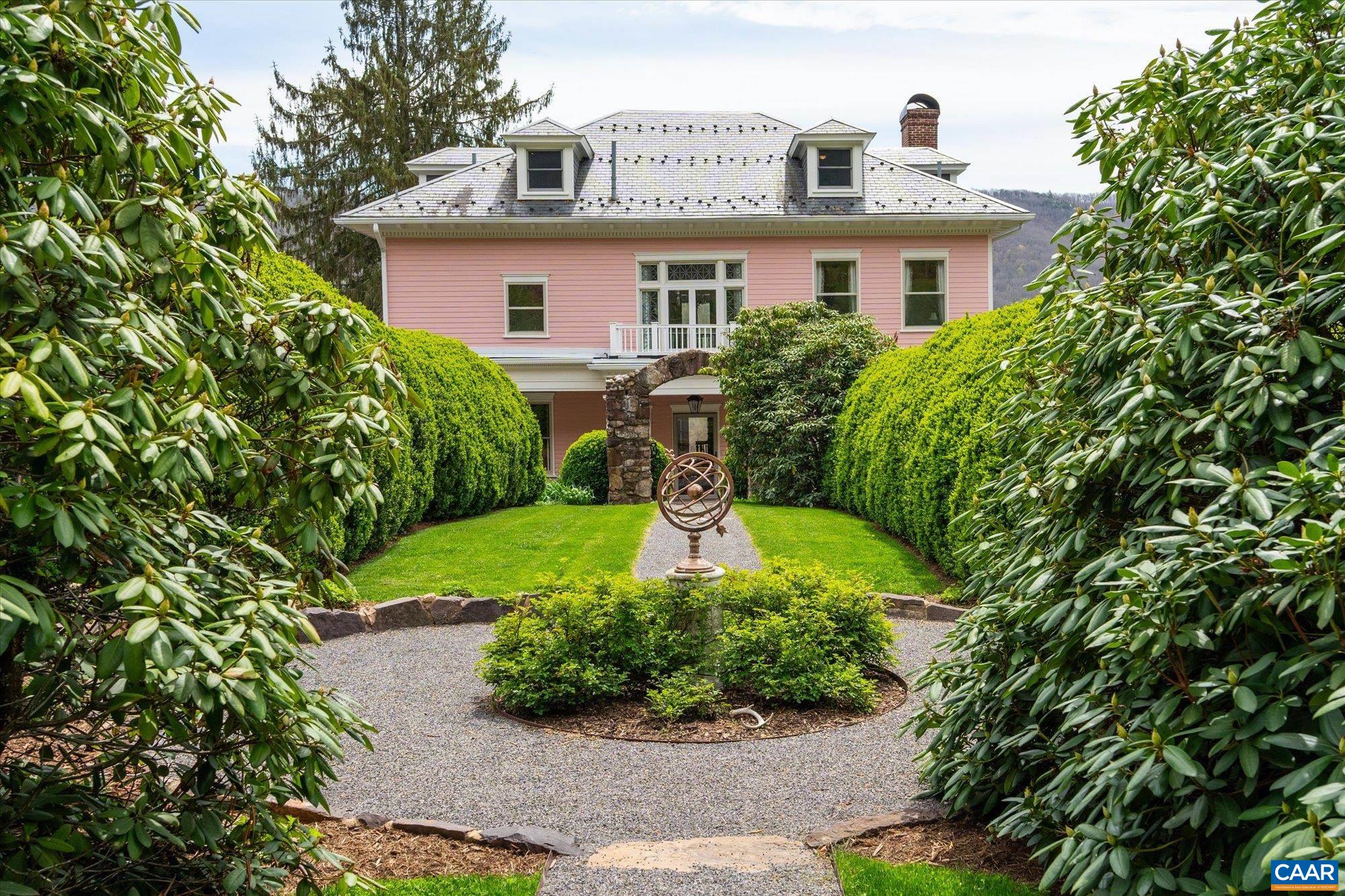 356 Routier Hill Road Hot Springs, VA 24445 - Photo 7 of 75 a front view of a house with a yard