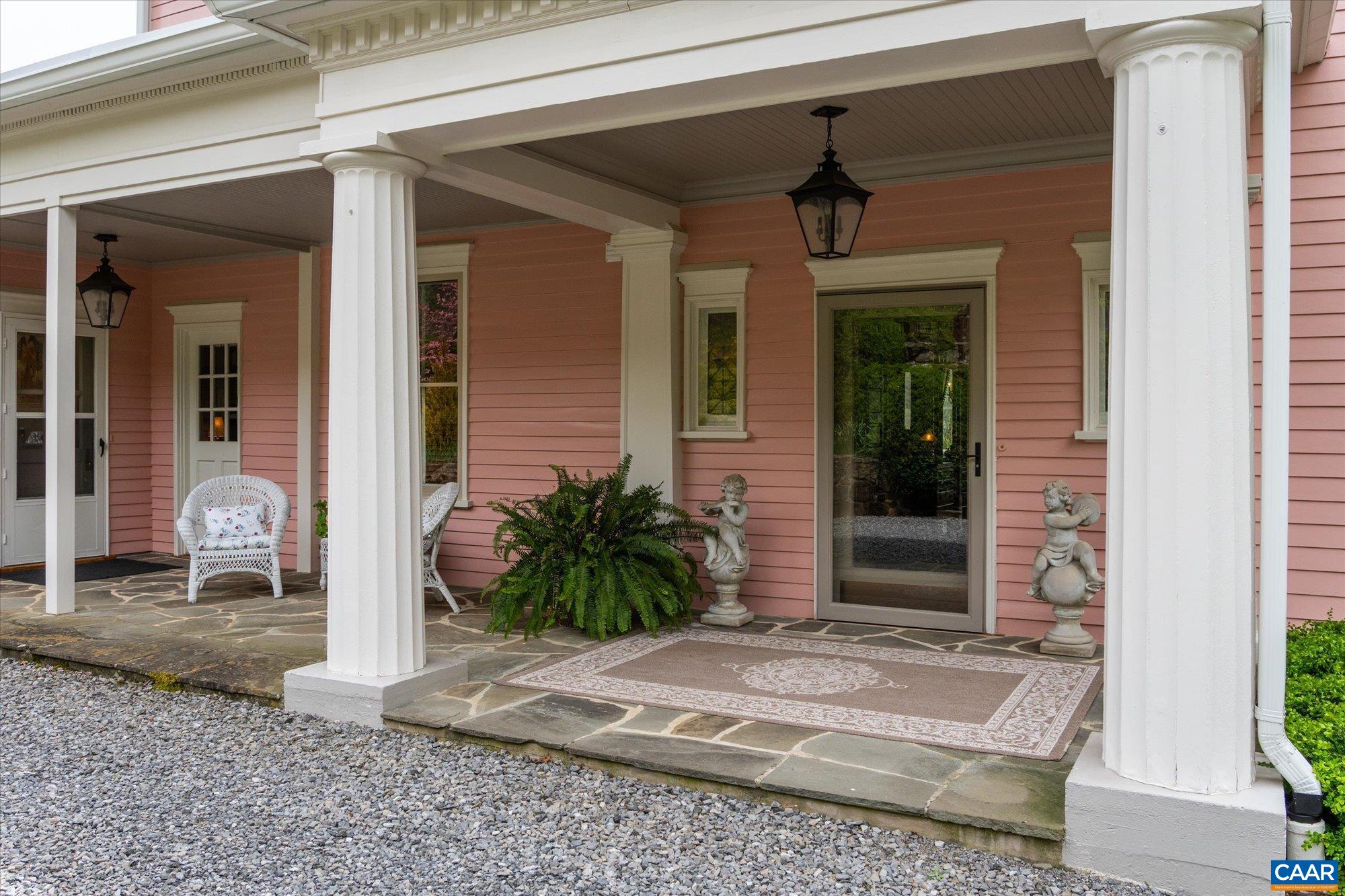 356 Routier Hill Road Hot Springs, VA 24445 - Photo 74 of 75 a view of a entryway door front of house