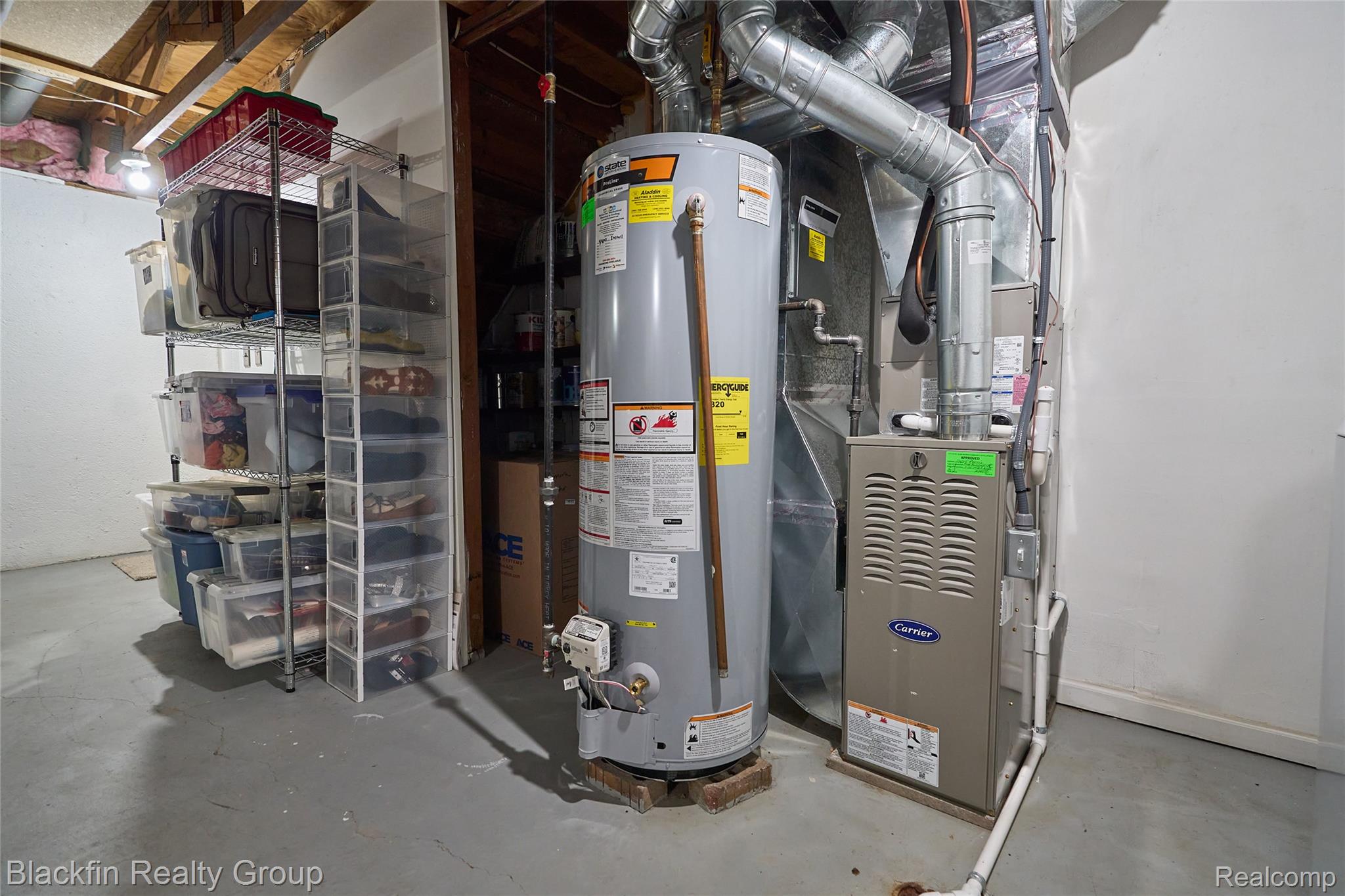 22625 Martin Road St. Clair Shores, MI 48081 - Photo 22 of 23 Utilities featuring gas water heater and heating unit