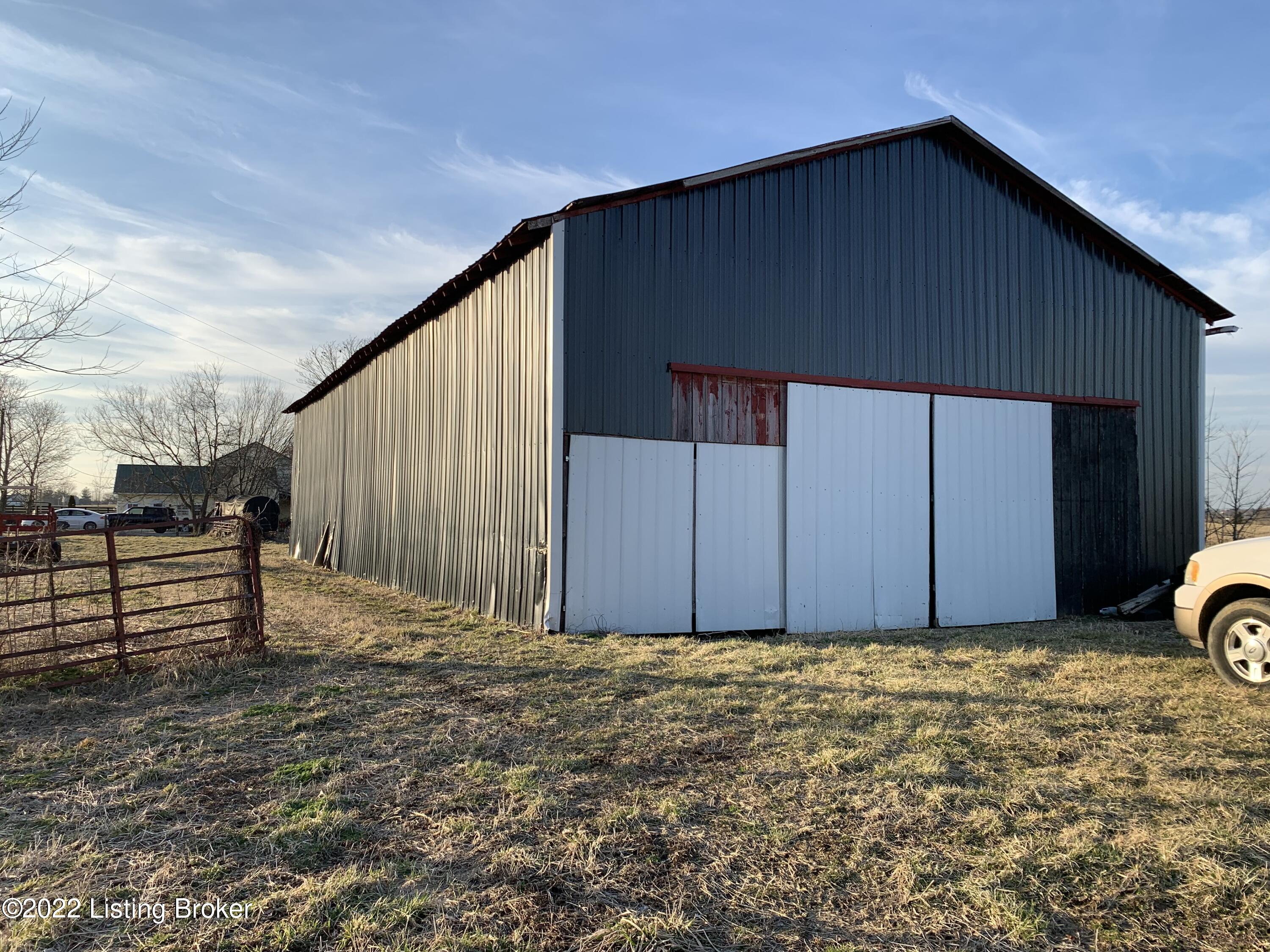 1769 Powell Road Turners Station, KY 40075 - Photo 40 of 42 Large Metal sided tobacco barn w/tack room.