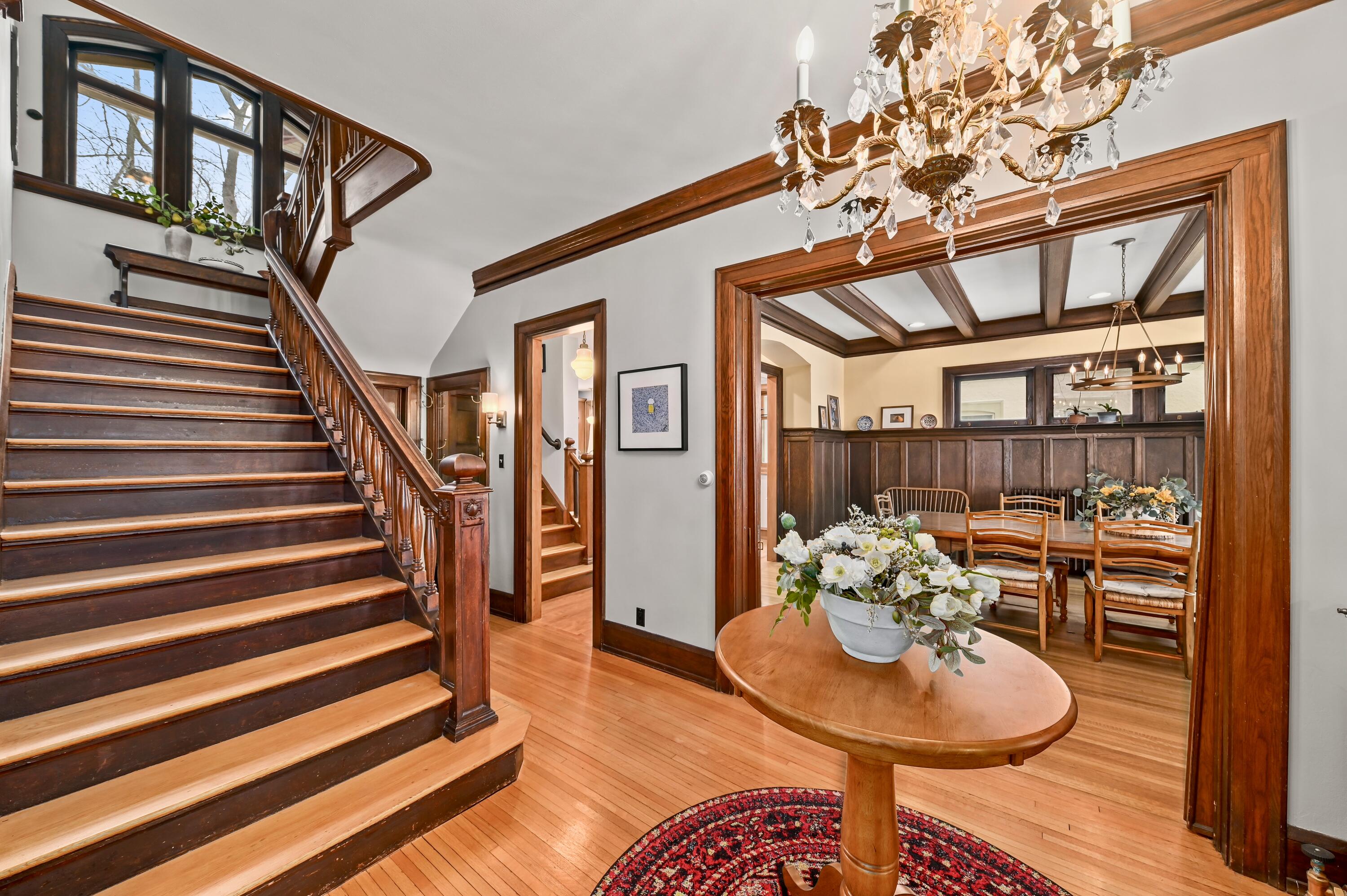 2963 North Summit Avenue Milwaukee, WI 53211 - Photo 4 of 39 Front Foyer & Grand Staircase