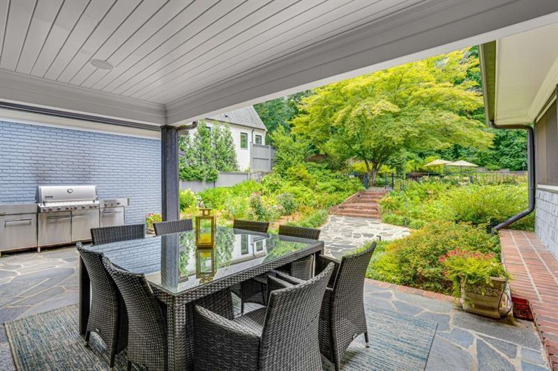 1678 Nottingham Way Northeast Atlanta, GA 30309 - Photo 43 of 57 a view of an outdoor dining space with furniture