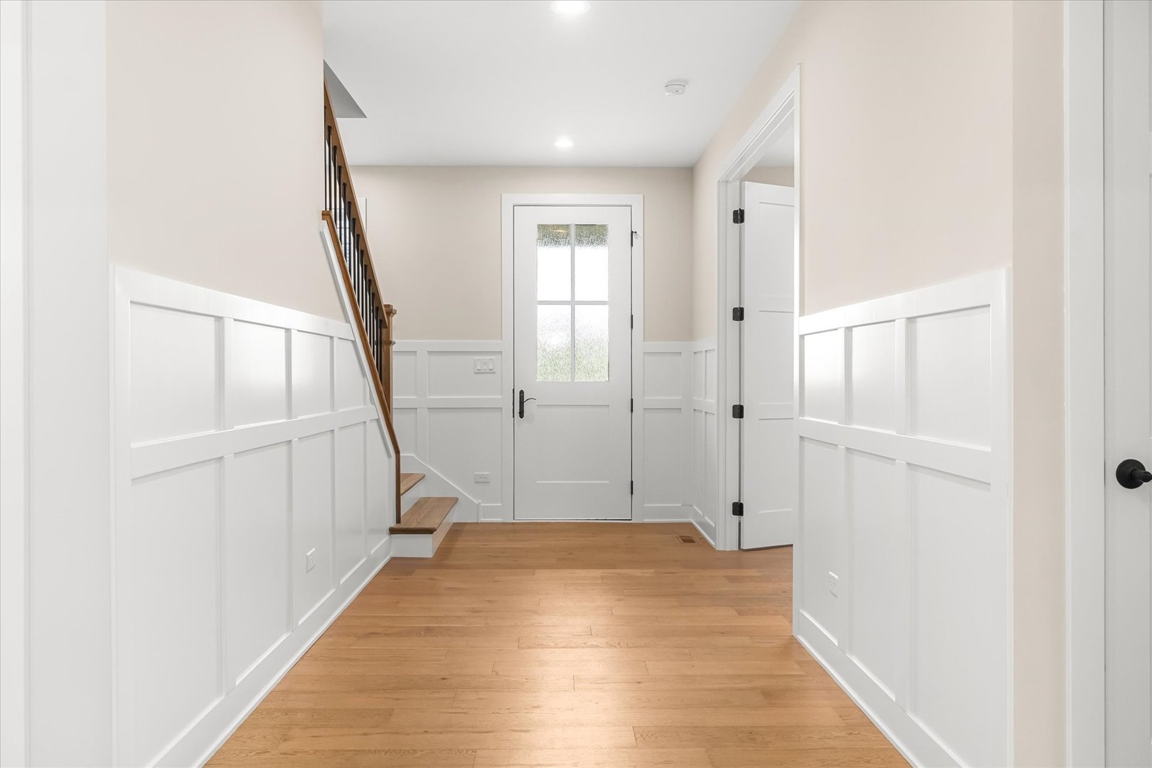 520 North Sleight Street Naperville, IL 60563 - Photo 19 of 51 a view of an empty room with wooden floor