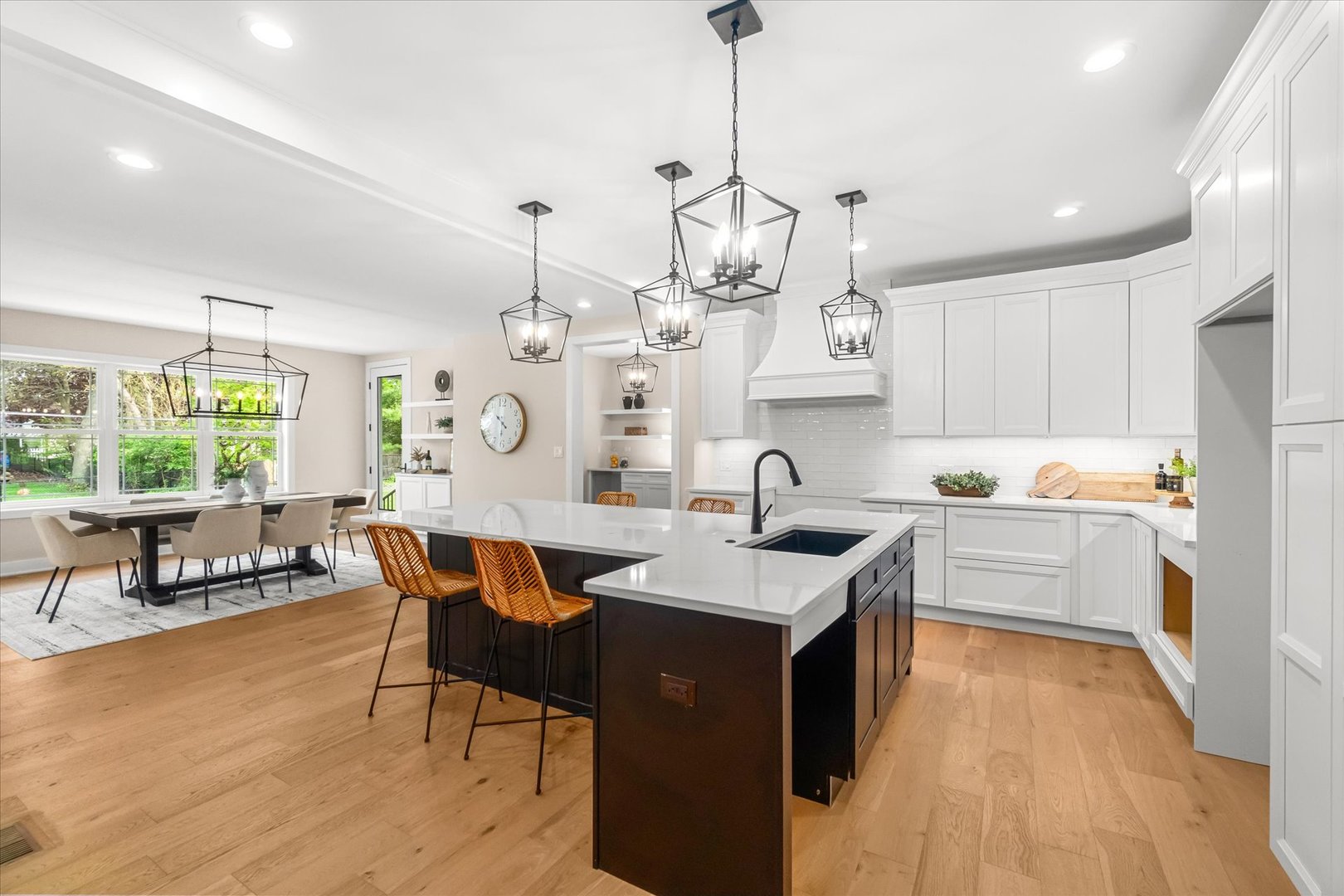 520 North Sleight Street Naperville, IL 60563 - Photo 2 of 51 a large kitchen with kitchen island a large island in the center