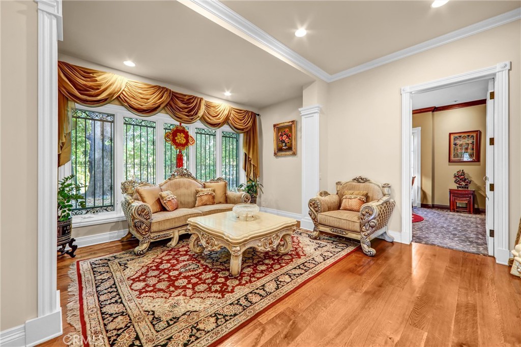 900 Fallen Leaf Road Arcadia, CA 91006 - Photo 23 of 51 a living room with furniture and a large window