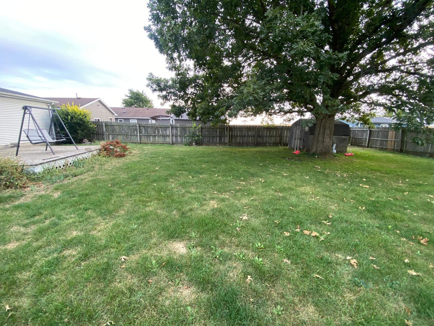 207 South Main Street Fithian, IL 61844 - Photo 15 of 23 a view of backyard with green space
