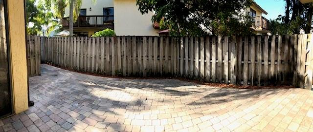 5901 Fox Hollow Drive, Unit E Boca Raton, FL 33486 - Photo 14 of 15 OUTSIDE PATIO