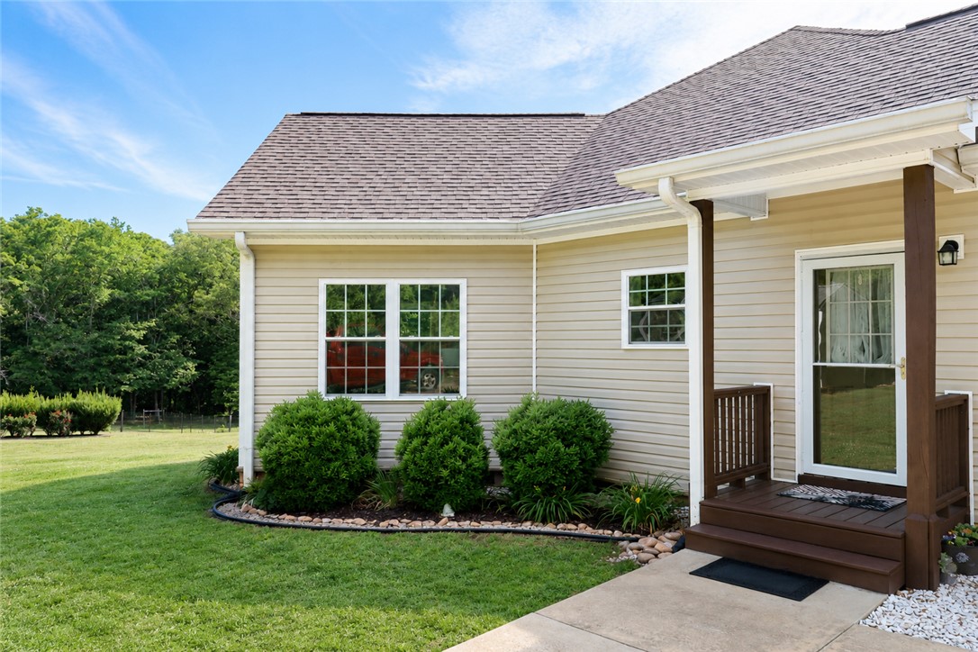 190 Fred Bradford Road Iva, SC 29655 - Photo 27 of 32 This charming residence features a well-maintained exterior and inviting front entry.