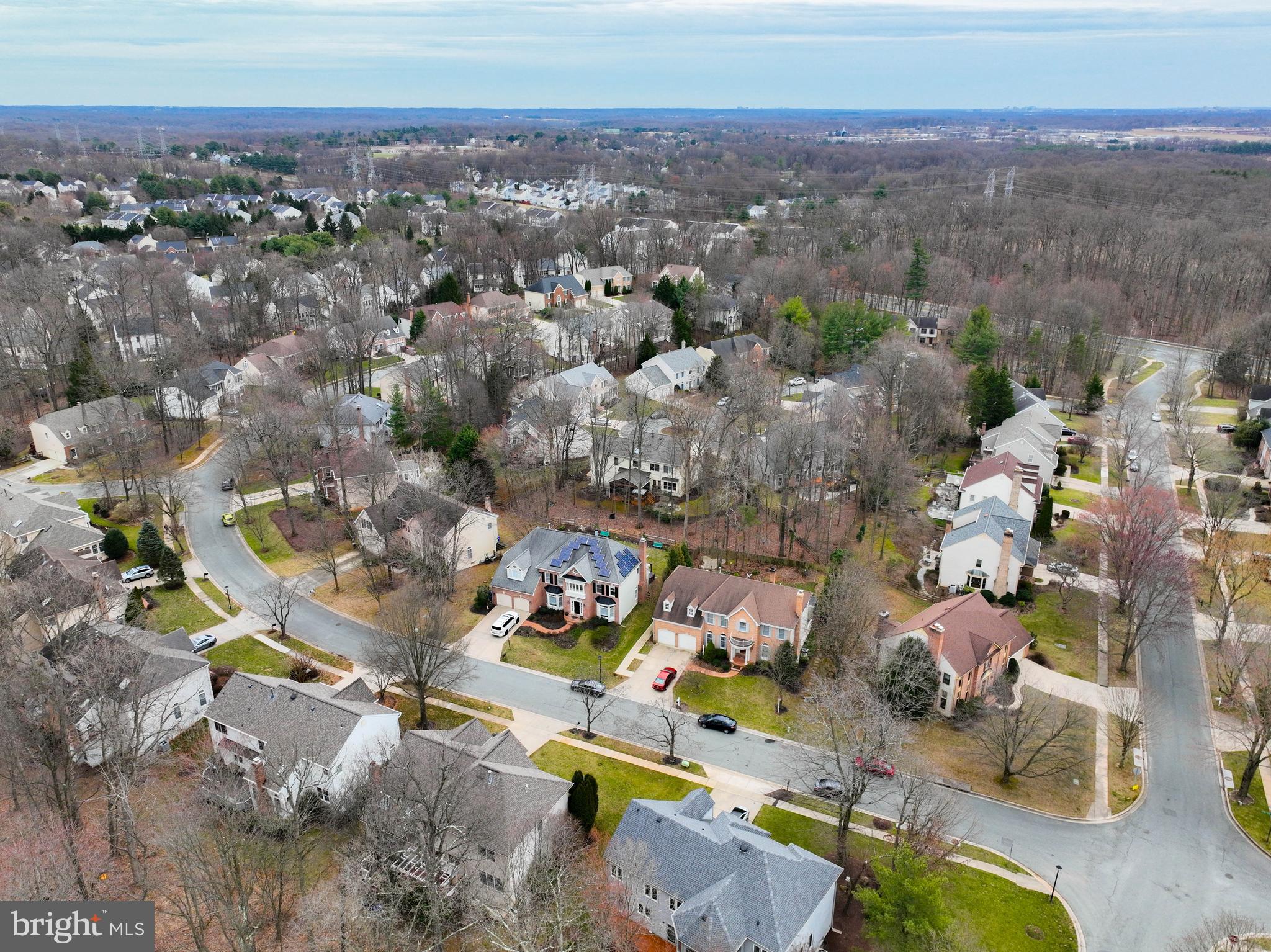 8001 Boulder Ridge Way Gaithersburg, MD 20882 - Photo 83 of 89 Aerial view of the neighborhood