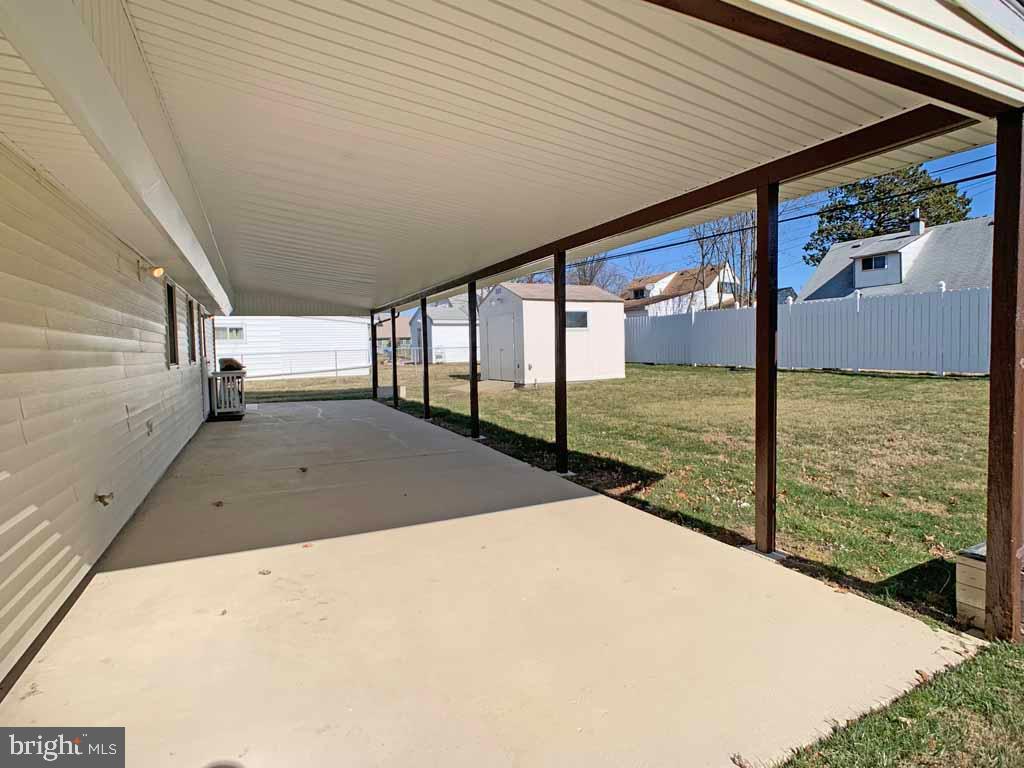 44 Indigo Road Levittown, PA 19057 - Photo 24 of 27 Large Covered Patio