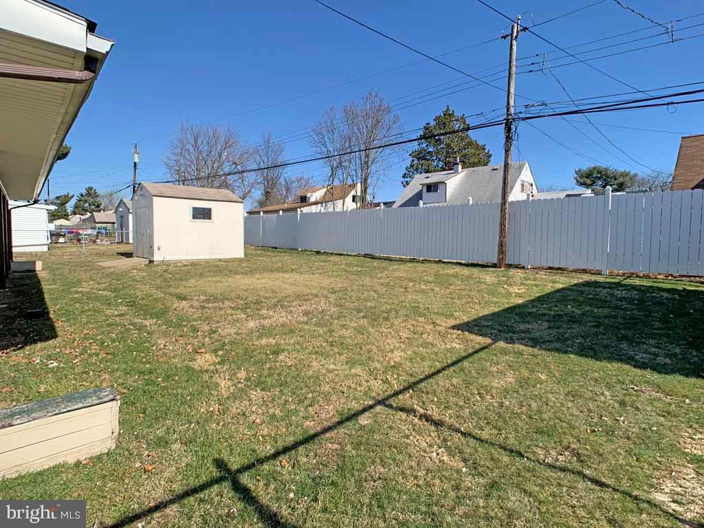 44 Indigo Road Levittown, PA 19057 - Photo 27 of 27 Backyard with Shed