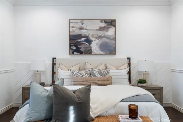 a bathroom with a tub and a view of bathroom