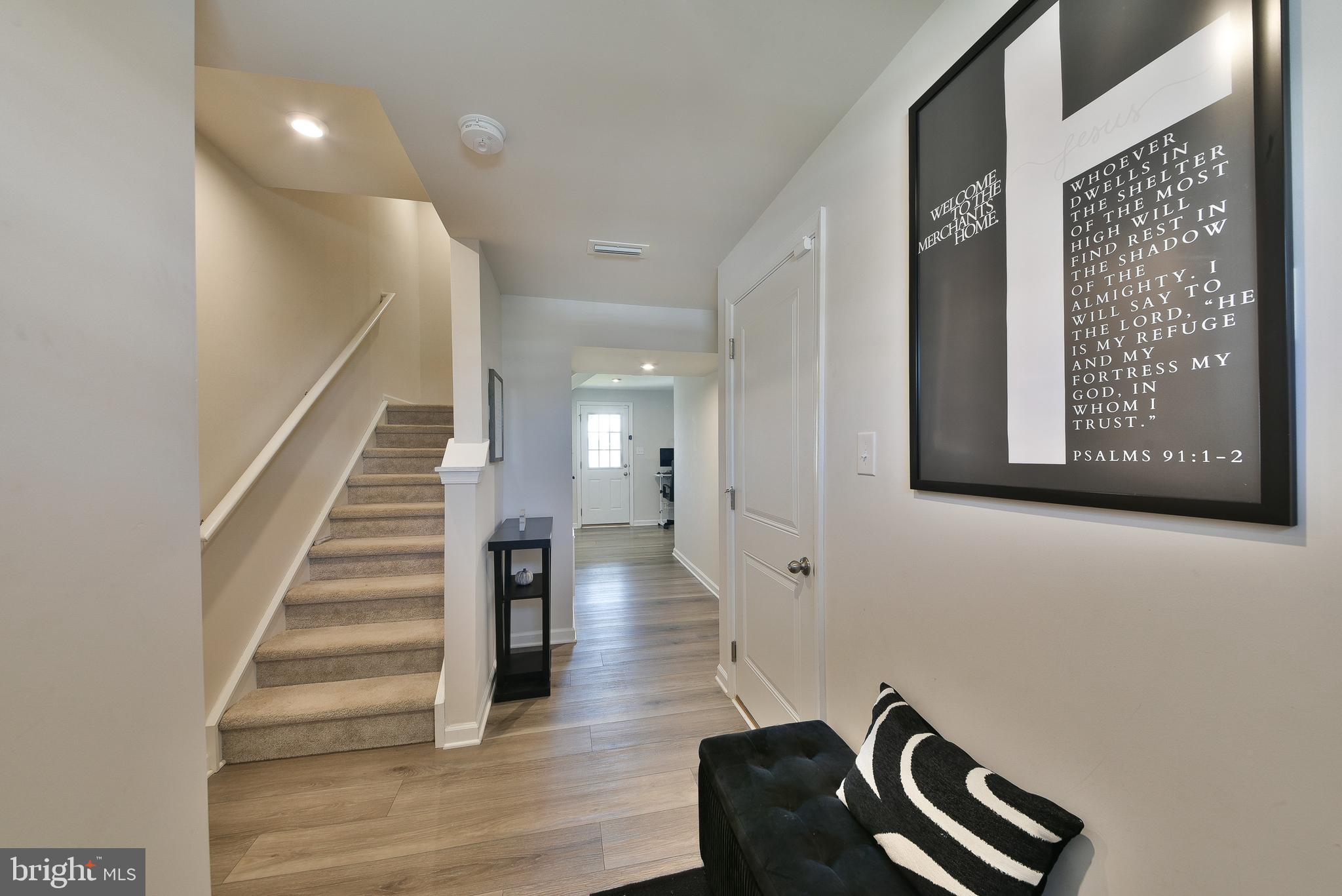 24 Wendowski Street Beverly, NJ 08010 - Photo 2 of 19 a view of a hallway with staircase