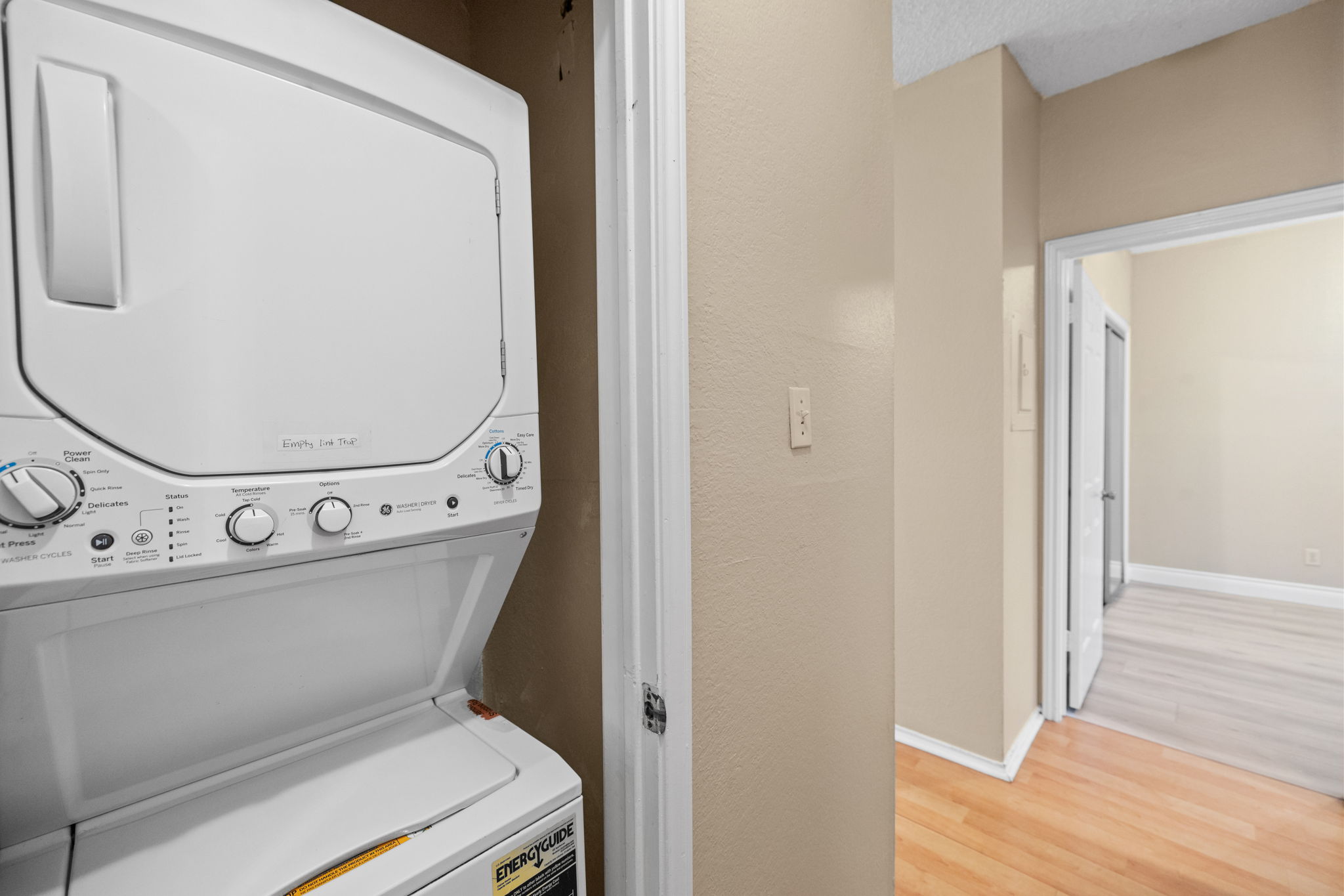 2706 Salado Street, Unit 210 Austin, TX 78705 - Photo 17 of 32 a utility room with dryer and washer