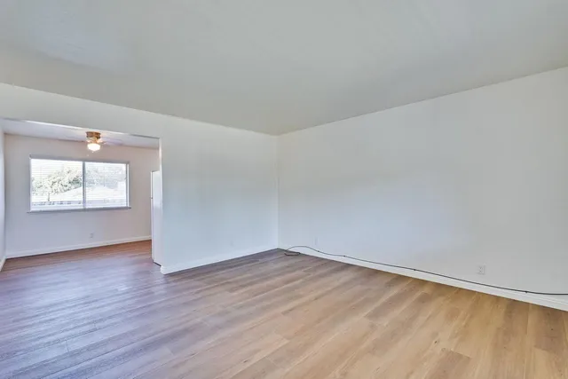 wooden floor in a empty room
