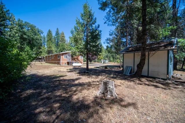 a view of a small house