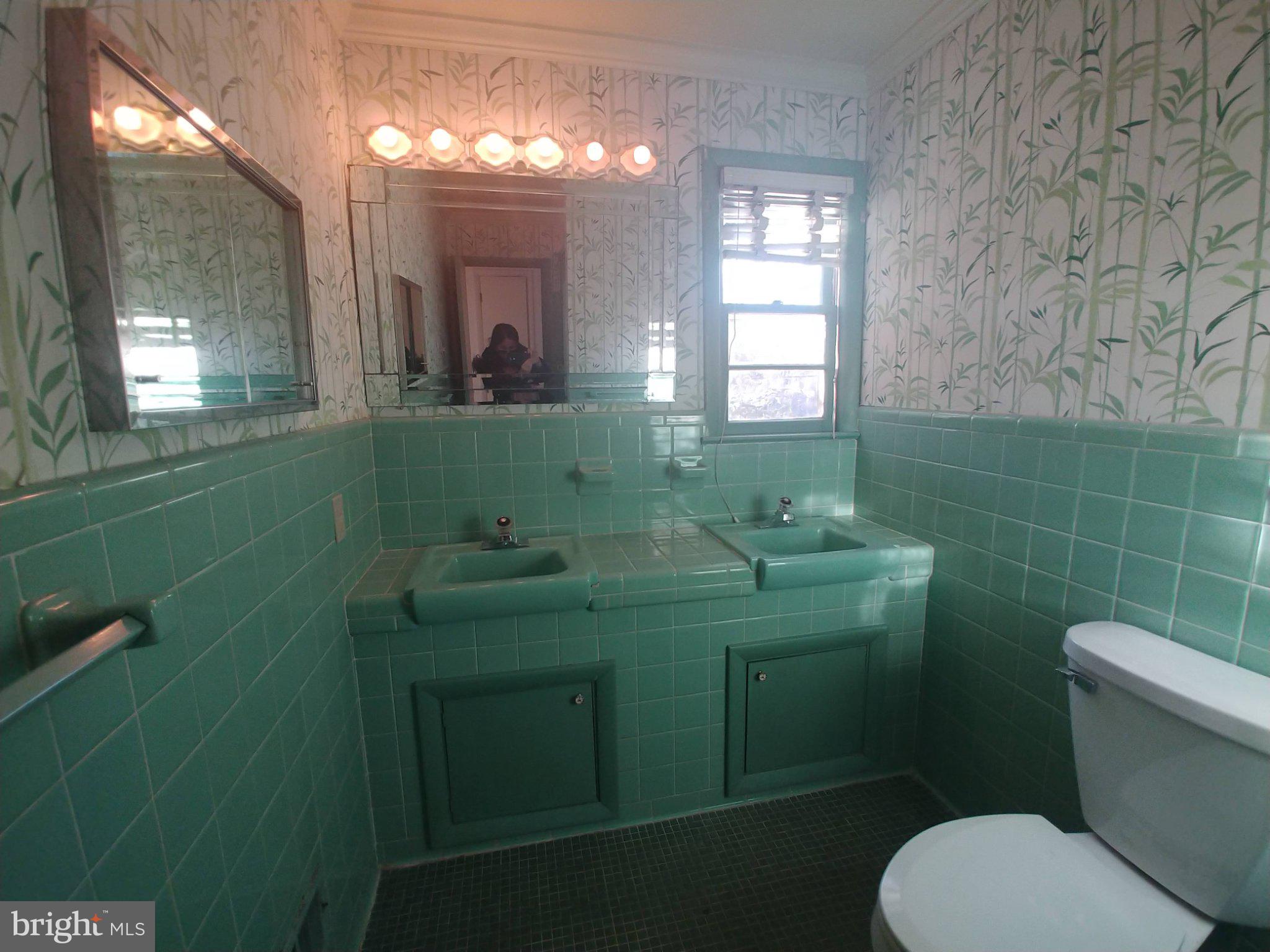 1429 Laburnum Street McLean, VA 22101 - Photo 16 of 26 Vintage charm in a mint green bath.