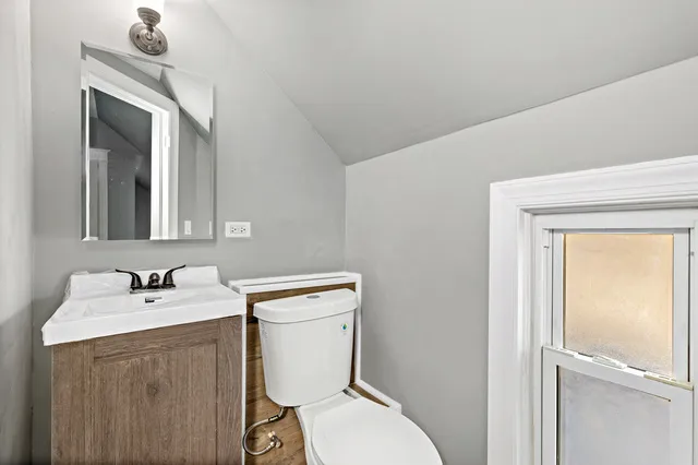 a aerial view of a house