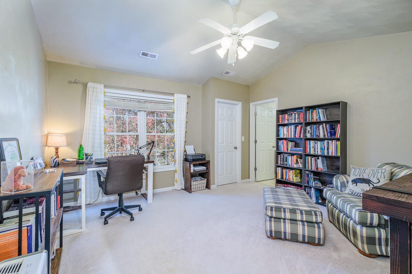 8717 Little Hoop Road Roanoke, VA 24019 - Photo 22 of 31 a view of a livingroom with workspace and a window