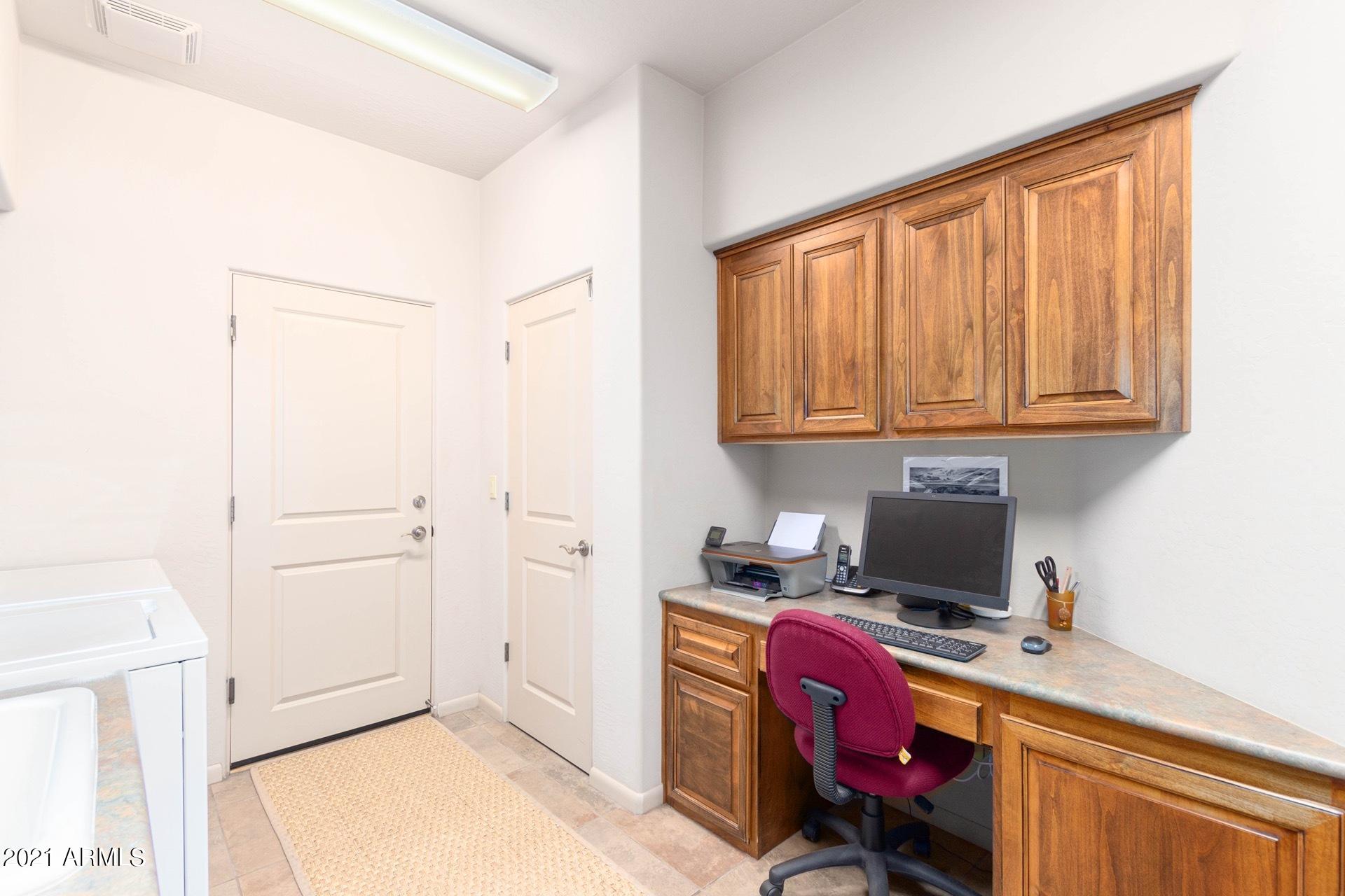 27929 North Quail Spring Road Rio Verde, AZ 85263 - Photo 20 of 37 Desk in laundry room