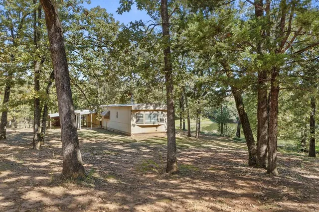 a view of outdoor space with trees