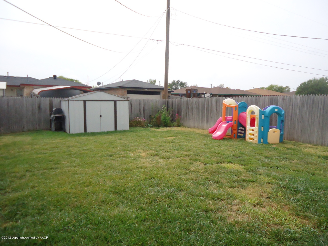 1109 Shasta Drive Amarillo, TX 79110 - Photo 22 of 23 backyard