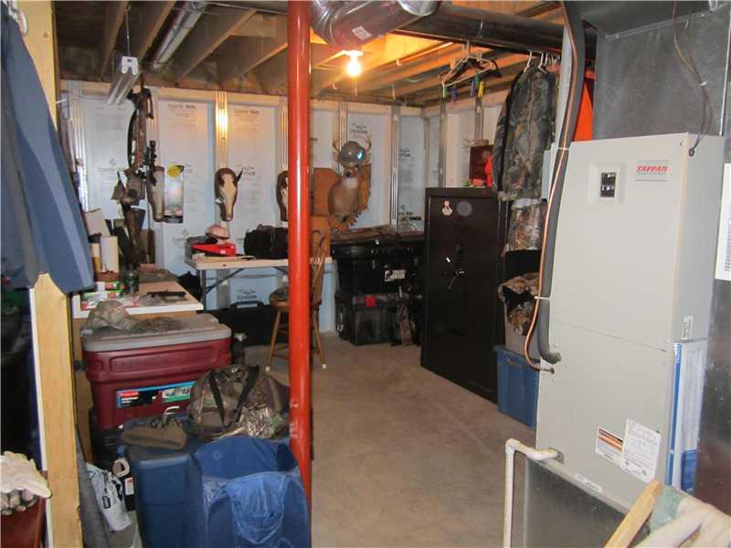 60 Walters Road Grove City, PA 16127 - Photo 18 of 25 Basement/Game Room. 14x11 Hunters Room in Basement. Gun Safe will not stay, unless agreeable offer for it.