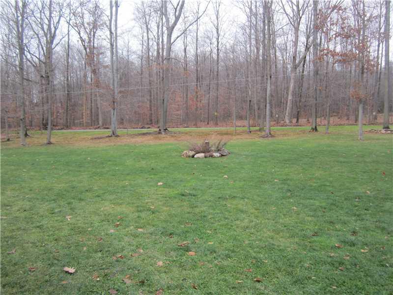 60 Walters Road Grove City, PA 16127 - Photo 25 of 25 Yard/Garden. View of Front Yard from the House, showing woods across the street...privacy.