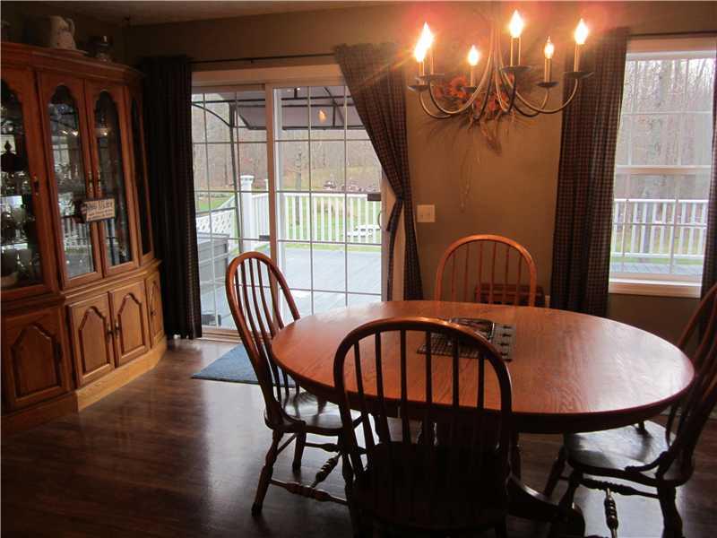 60 Walters Road Grove City, PA 16127 - Photo 6 of 25 Dining Room. View of Dining Room and doors to the backyard deck.