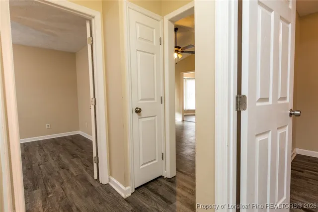 a view of a wooden roof deck